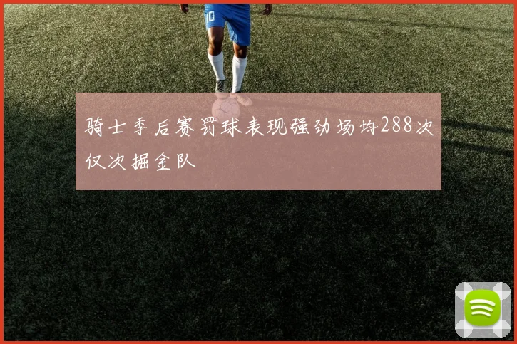 骑士季后赛罚球表现强劲场均288次仅次掘金队